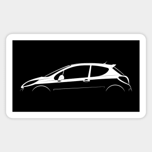 Peugeot 207 RC Silhouette Sticker